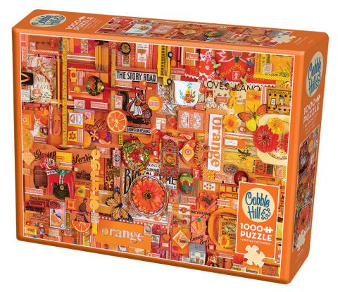 Rainbow Project Orange 1000 Piece Puzzle - Cobble Hill
