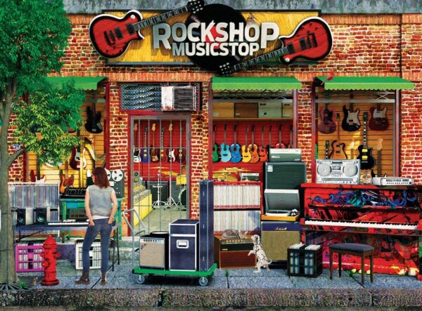 Rock Shop 1000 Piece Puzzle - Eurographics