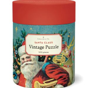 Vintage Puzzle Santa Claus 500 Piece - Cavallini