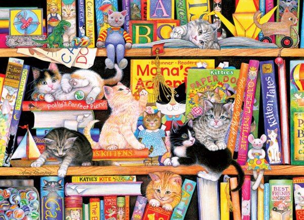 Storytime Kittens 350 Piece Family Puzzle - Cobble Hill