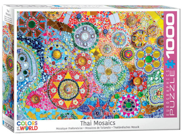 Thai Mosaics 1000 Piece Puzzle - Eurographics