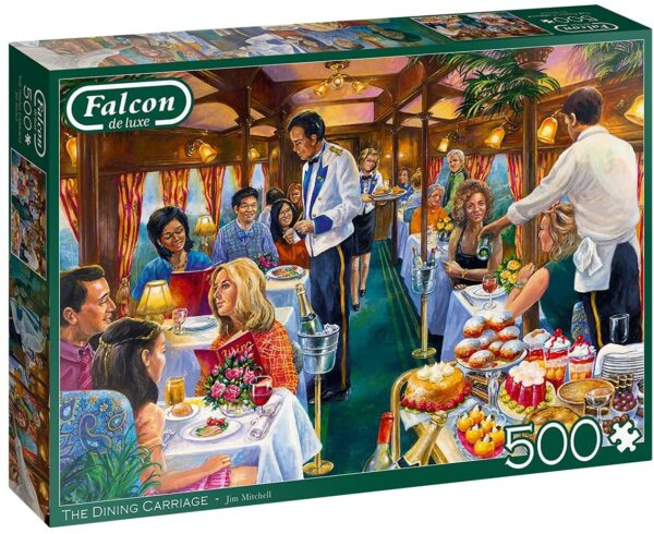 The Dining Carriage 500 Piece Puzzle - Falcon de luxe
