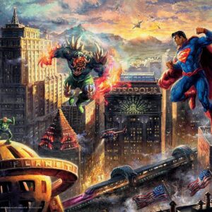 Thomas Kindake DC Collection Superman - Man of Steel 1000 Piece Puzzle - Ceaco
