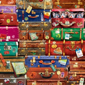 Travel Suitcases 1000 Piece Puzzle - Eurographics