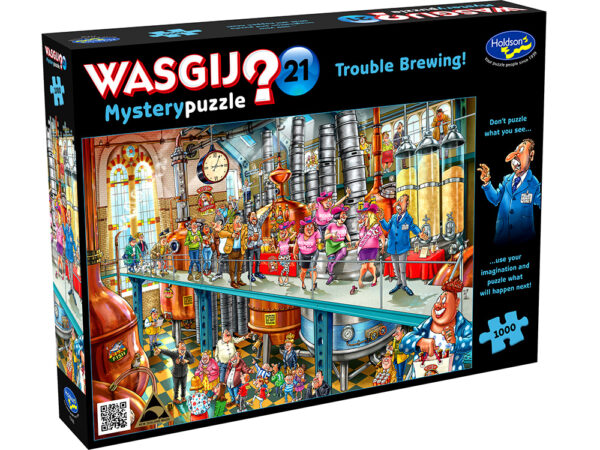 Wasgij Mystery 21 - Trouble Brewing 1000 Piece Puzzle - Image 2