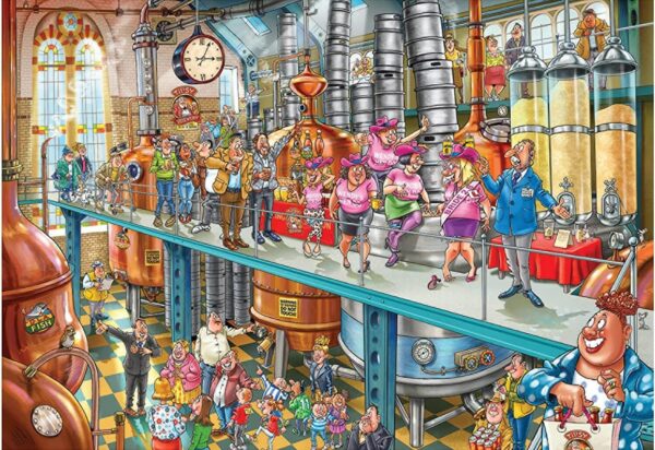 Wasgij Mystery 21 - Trouble Brewing 1000 Piece Puzzle