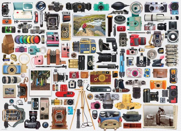 World of Cameras 1000 Piece Puzzle - Eurographics