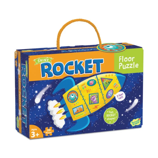 Shiny Rocket Floor Puzzle - Peaceable Kingdom