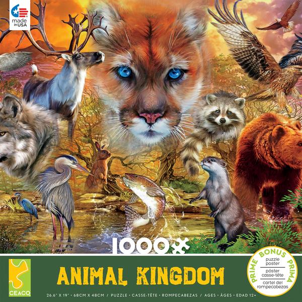 Animal Kingdom - Mammals 1000 Piece Puzzle - Ceaco