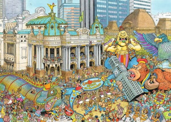 Cities of the World - Rio De Janeiro 1000 Piece Puzzle - Ravensburger
