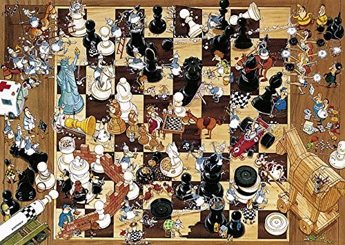 Degano Black or White 1000 Piece Puzzle - Heye