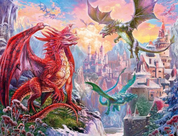 Dragon Land 2000 Piece Puzzle - Ravensburger