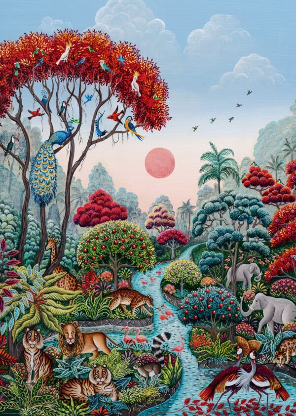 Exotic Garden Wildlife 2000 Piece Jigsaw Puzzle - Heye