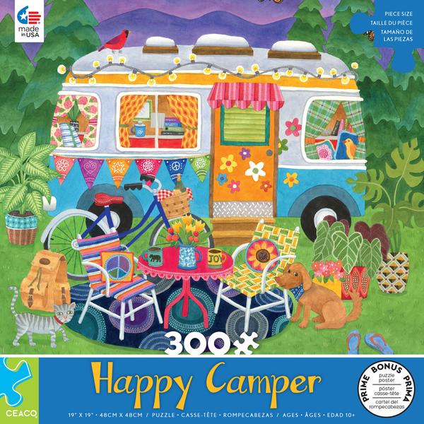 Happy Camper - Mountain Camper 300 Larger Piece Puzzle - Ceaco
