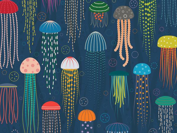 Kate Rhees - Jelly Fish 300 Piece Puzzle - Ceaco