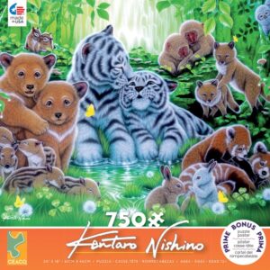 Kentaro Animal Forest 750 Piece Puzzle - Ceaco