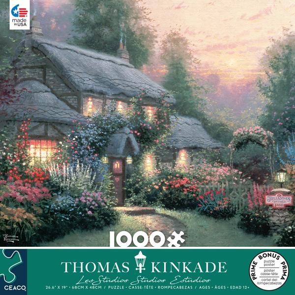 Kinkade - Juleanne's Cottage 1000 Piece Puzzle - Ceaco