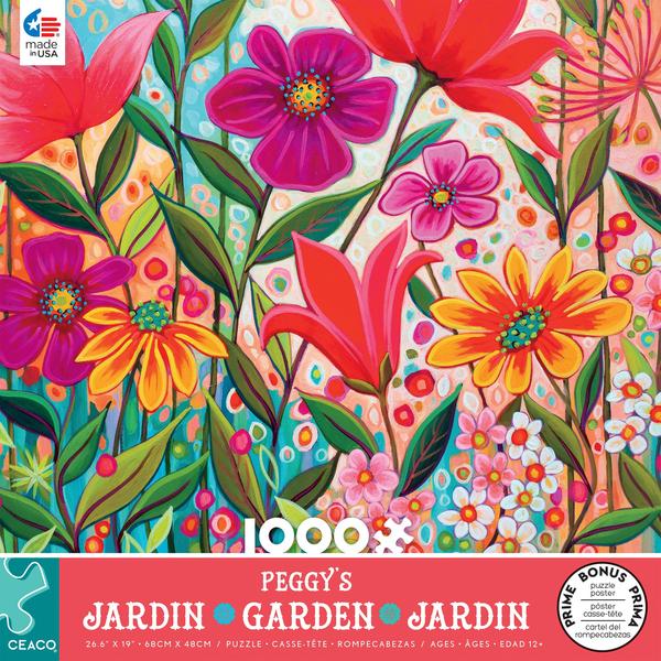 Peggys Garden - Fanciful 1000 Piece Puzzle - Ceaco