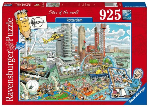 Cities of the World - Rotterdam 925 Piece Puzzle - Ravensburger