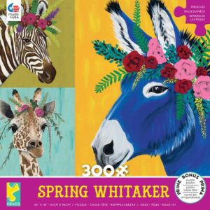Spring Whitaker - Aster, Stella & Jose 300 Larger Piece Puzzle - Ceaco