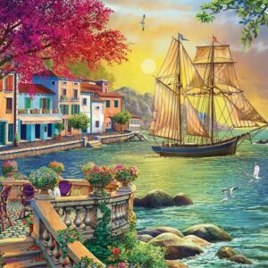 Sunsets - Sailing at Sunset 1000 Piece Puzzle - Holdson