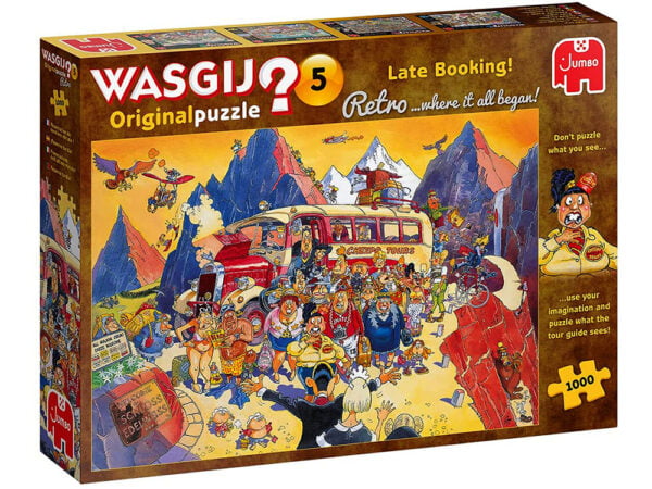 Wasgij Retro Original 5 Late Booking 1000 Piece Puzzle - Jumbo