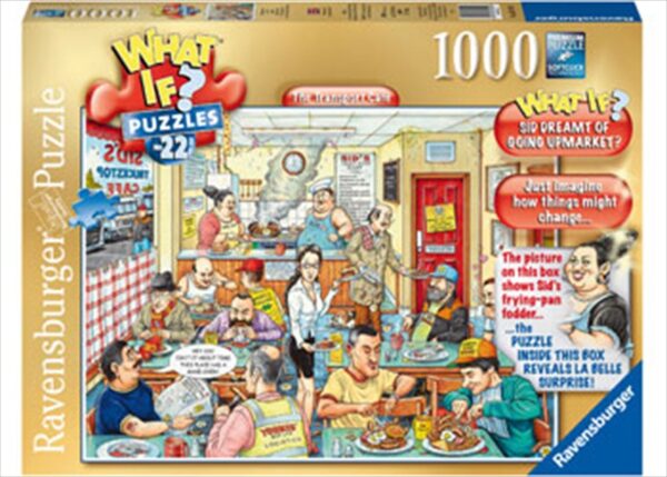 What if no 22 The Transport Cafe 1000 Piece Puzzle - Ravensburger