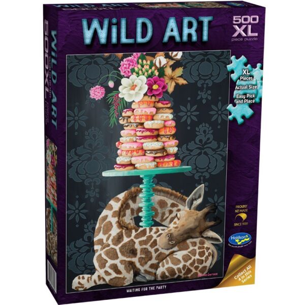 Wild Art - Waiting for the Party 500 XL Piece Puzzle - Holdson