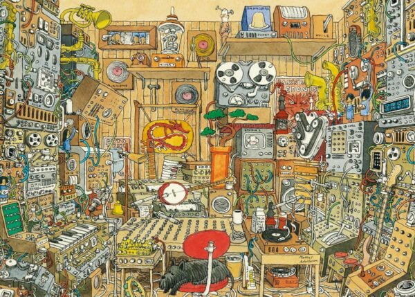 Adolfsson, Music Maniac 1000 Piece Puzzle - Heye