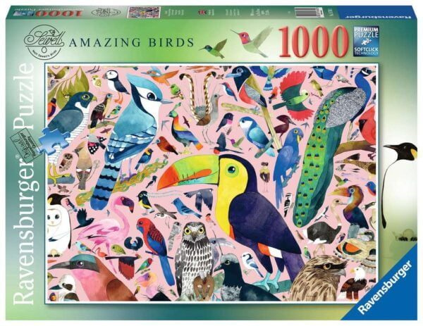 Amazing Birds 1000 Piece Puzzle - Ravensburger