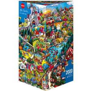 Berman - Go Camping 2000 Piece Puzzle - Heye