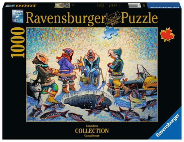 Ice Fishing 1000 Piece Puzzle - Ravensburger