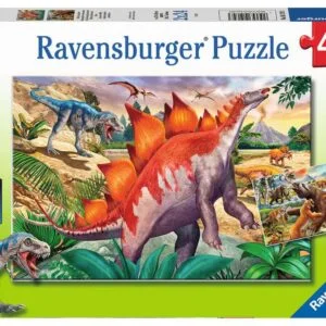 Jurassic Wildlife 2 x 24 Piece Puzzle - Ravensburger