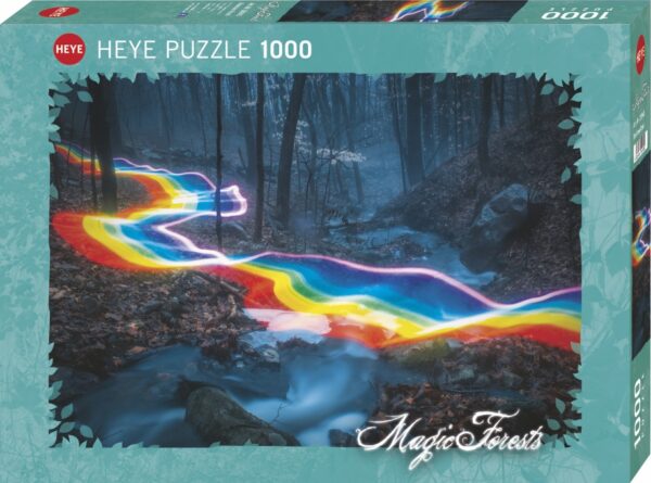 Magic Forests Rainbow Road 1000 Piece Puzzle - Heye