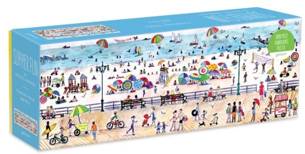 Michael Storrings - Summer Fun Panoramic 1000 Piece Puzzle - Galison