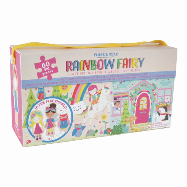 Rainbow Fairy 60 Piece Floor Puzzle - Floss & Rock