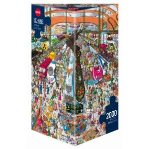 Schone Train Station 2000 Piece Puzzle - Heye