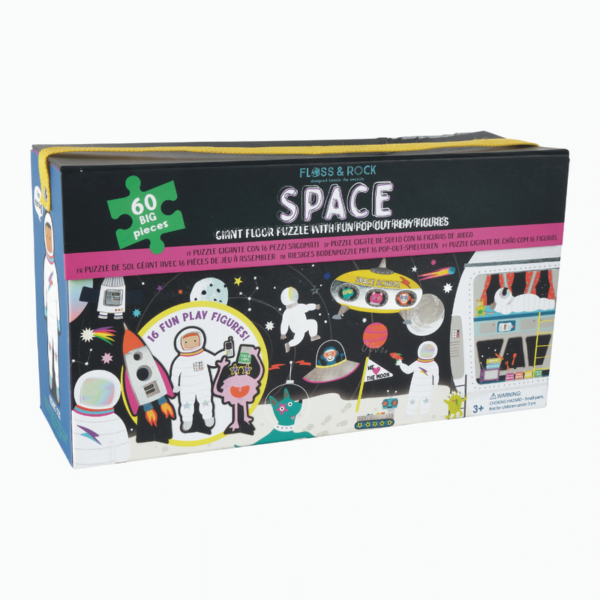 Space 60 Piece Floor Puzzle - Floss & Rock