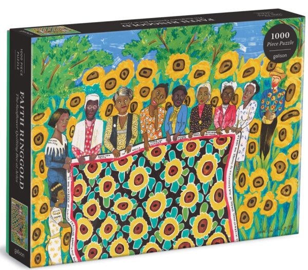 The Sunflower Quilting Bee at Arles 1000 Piece Puzzle - Galison