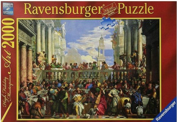 Veronese Marriage at Cana 2000 Piece Puzzle - Ravensburger