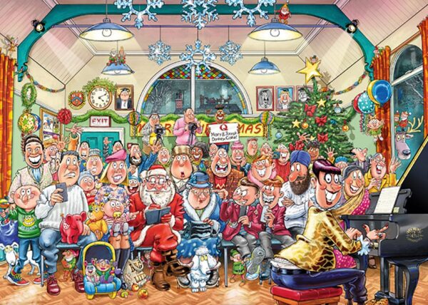 Wasgij Christmas 16 - the Christmas Show 1000 Piece Puzzle - Holdson