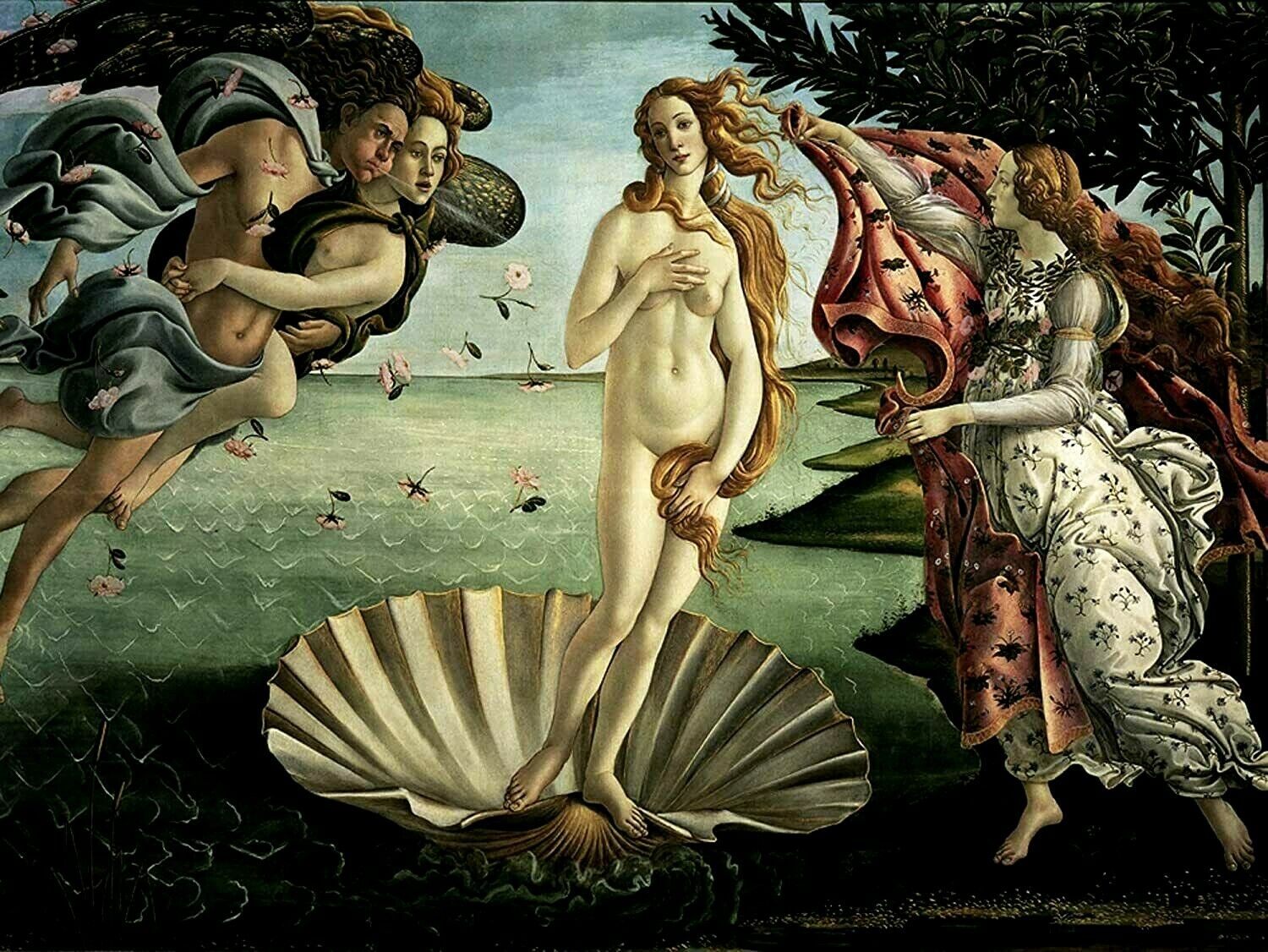 Botticelli Nascita di Venere 1000 Piece Puzzle - Ravensburger
