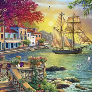 Most Beautiful Sunset in the Town 2000 Piece Puzzle - Anatolian