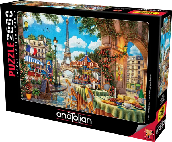 Paris Day Out 2000 Piece Puzzle - Anatolian