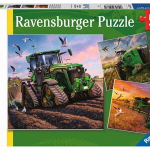 Seasons of john Deere 3 x 49 Piece Puzzle - Ravensburger