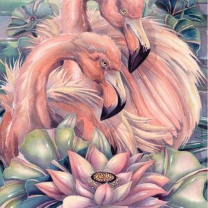 Two's Company - Think Pink Flamingos