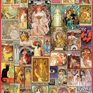 Vintage Pop Art - Art Nouveau Poster
