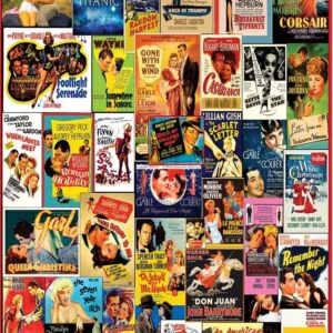 vintage Pop Art - Romance Film Poster