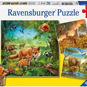 Ravensburger - Animals of the Earth 3 x 49 Piece Puzzle