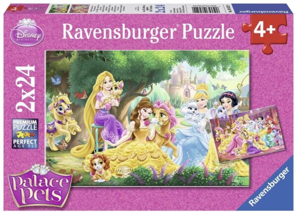 Ravensburger - Best Friends of the Princesses 2 X 24 Piece Puzzle